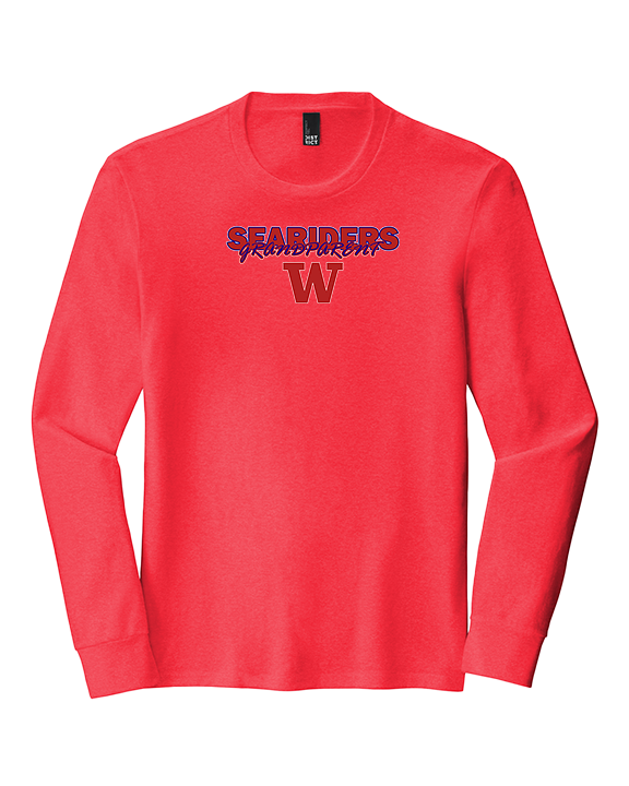 Waianae HS Football Grandparent - Tri-Blend Long Sleeve