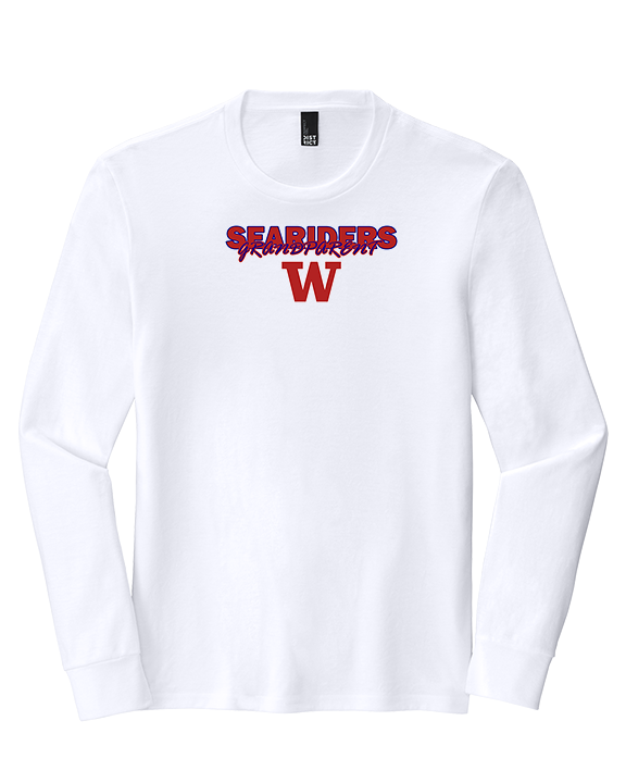 Waianae HS Football Grandparent - Tri-Blend Long Sleeve