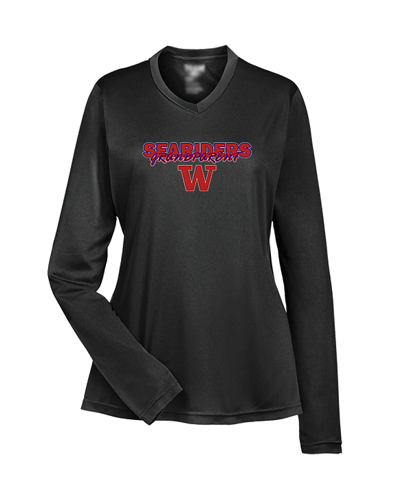 Waianae HS Football Grandparent - Womens Performance Longsleeve