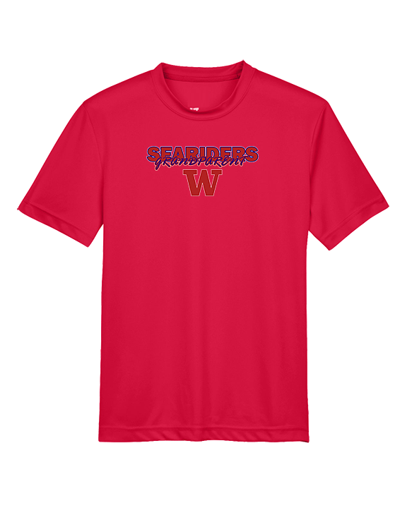 Waianae HS Football Grandparent - Youth Performance Shirt