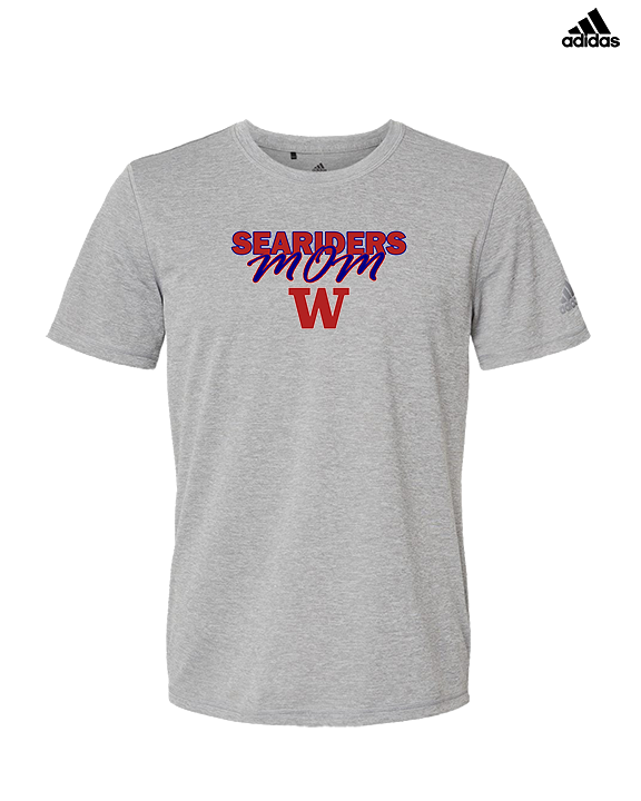 Waianae HS Football Mom - Mens Adidas Performance Shirt