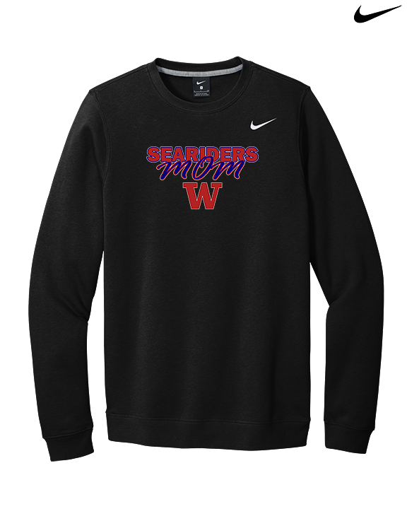 Waianae HS Football Mom - Mens Nike Crewneck