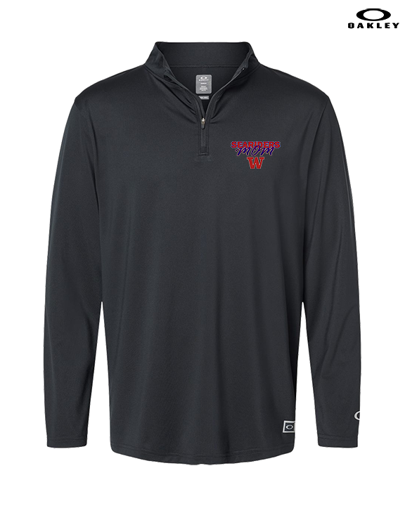 Waianae HS Football Mom - Mens Oakley Quarter Zip