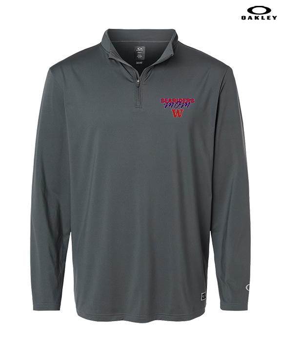 Waianae HS Football Mom - Mens Oakley Quarter Zip