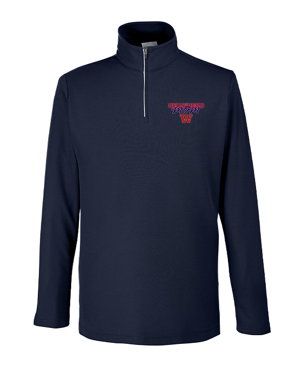 Waianae HS Football Mom - Mens Quarter Zip