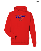 Waianae HS Football Mom - Nike Club Fleece Hoodie