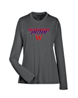 Waianae HS Football Mom - Womens Performance Longsleeve