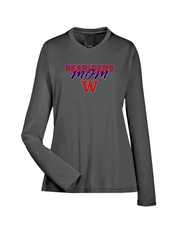 Waianae HS Football Mom - Womens Performance Longsleeve