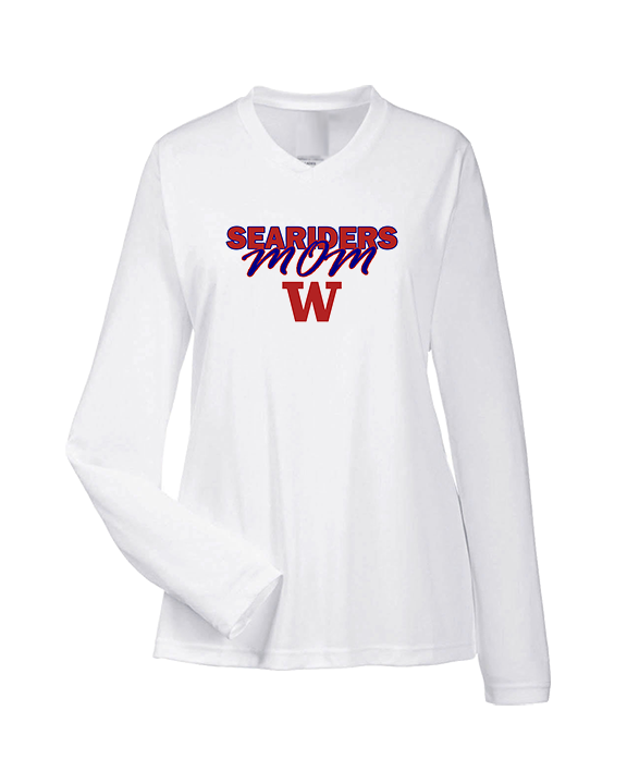 Waianae HS Football Mom - Womens Performance Longsleeve