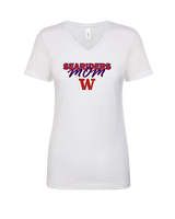 Waianae HS Football Mom - Womens Vneck