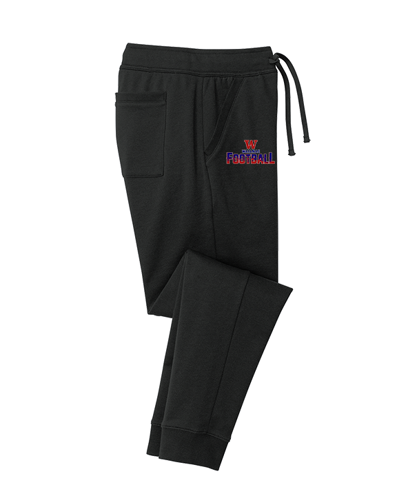 Waianae HS Football Splatter - Cotton Joggers