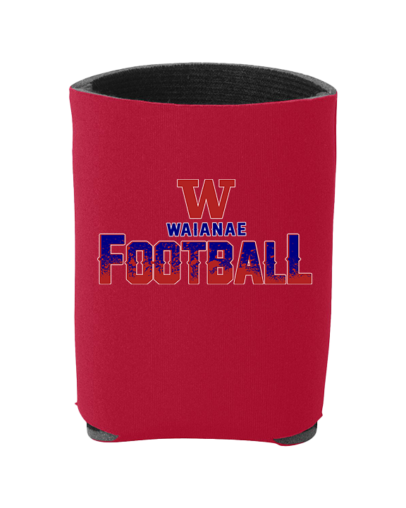 Waianae HS Football Splatter - Koozie