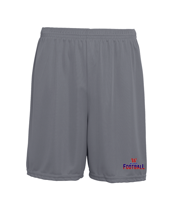 Waianae HS Football Splatter - Mens 7inch Training Shorts