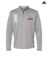 Waianae HS Football Splatter - Mens Adidas Quarter Zip