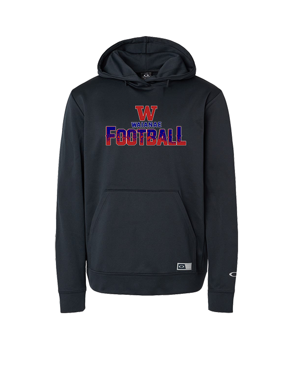 Waianae HS Football Splatter - Oakley Performance Hoodie