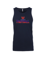 Waianae HS Football Splatter - Tank Top