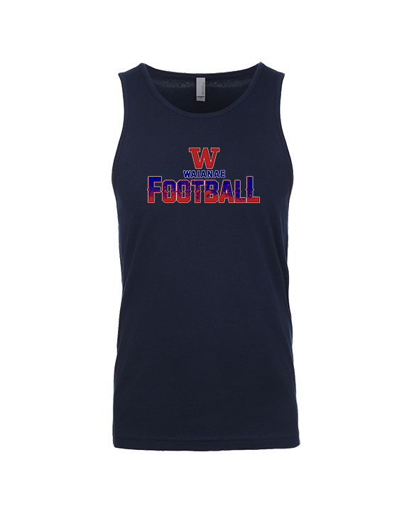 Waianae HS Football Splatter - Tank Top