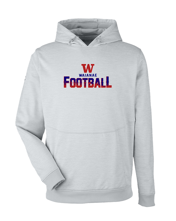 Waianae HS Football Splatter - Under Armour Mens Storm Fleece