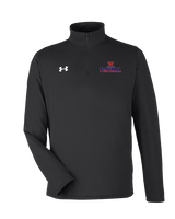 Waianae HS Football Splatter - Under Armour Mens Tech Quarter Zip