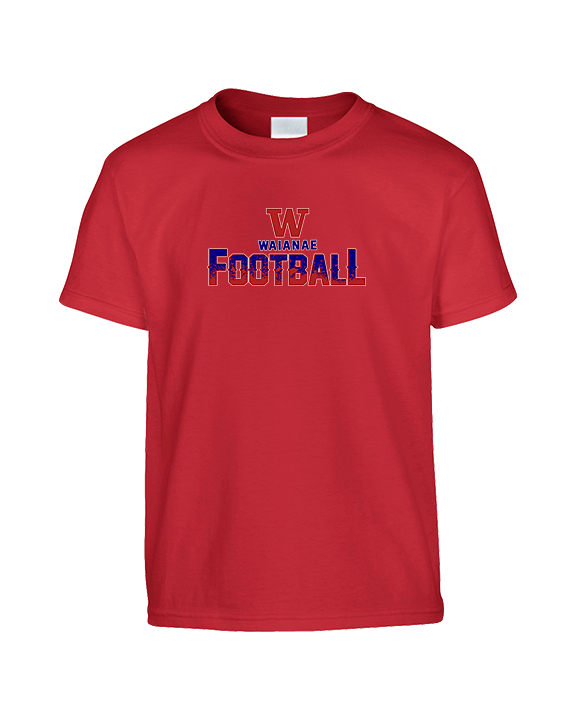 Waianae HS Football Splatter - Youth Shirt