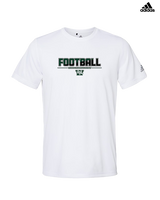 Walther Christian Academy Football Cut - Mens Adidas Performance Shirt