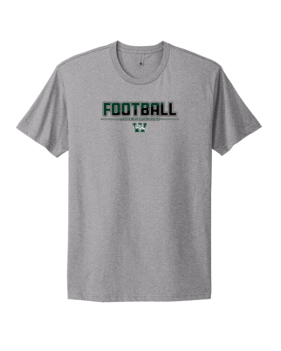 Walther Christian Academy Football Cut - Mens Select Cotton T-Shirt