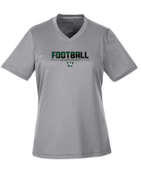 Walther Christian Academy Football Cut - Womens Performance Shirt