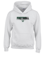 Walther Christian Academy Football Cut - Youth Hoodie