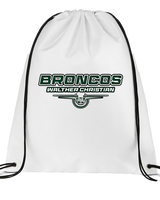 Walther Christian Academy Football Design - Drawstring Bag