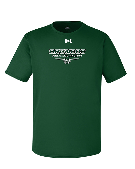 Walther Christian Academy Football Design - Under Armour Mens Team Tech T-Shirt