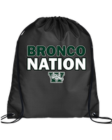 Walther Christian Academy Football Nation - Drawstring Bag