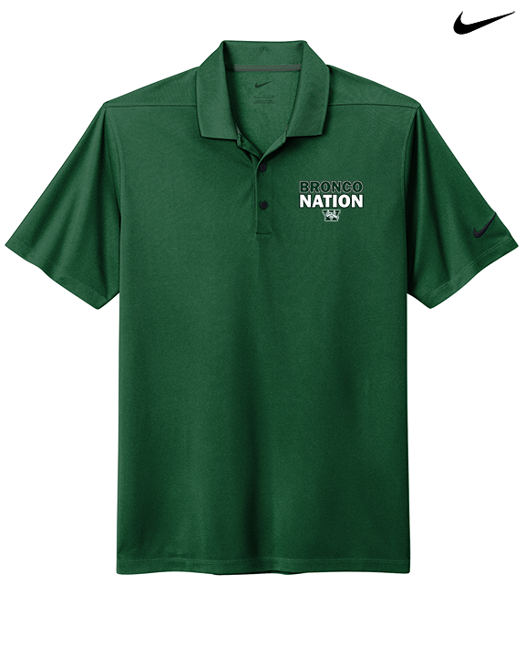 Walther Christian Academy Football Nation - Nike Polo