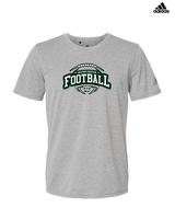 Walther Christian Academy Football Toss - Mens Adidas Performance Shirt