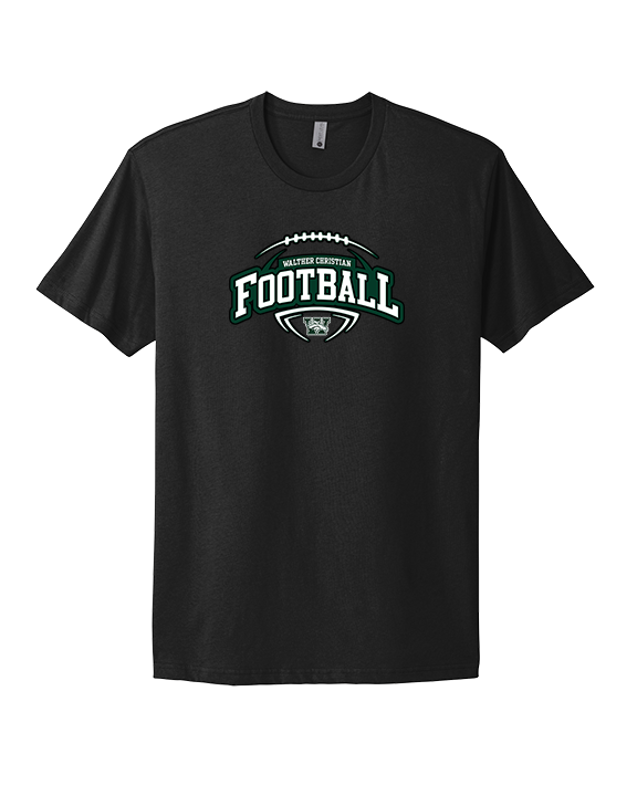 Walther Christian Academy Football Toss - Mens Select Cotton T-Shirt