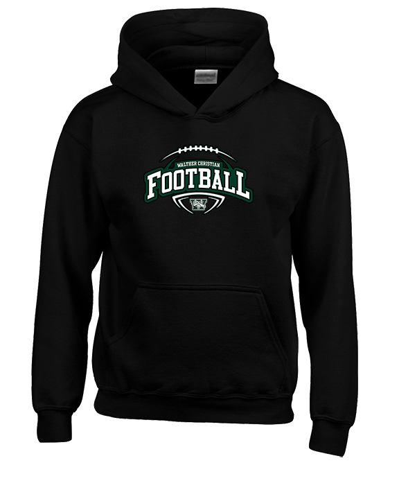 Walther Christian Academy Football Toss - Youth Hoodie