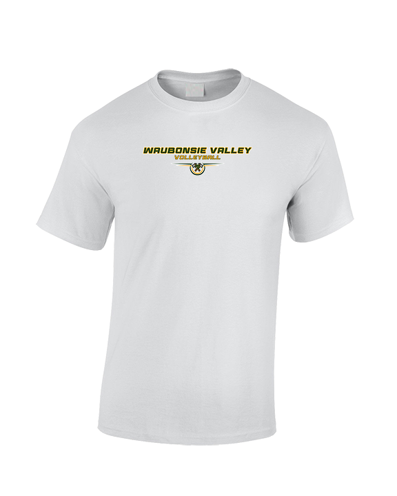 Waubonsie Valley HS Boys Volleyball Design - Cotton T-Shirt