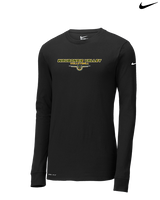 Waubonsie Valley HS Boys Volleyball Design - Mens Nike Longsleeve