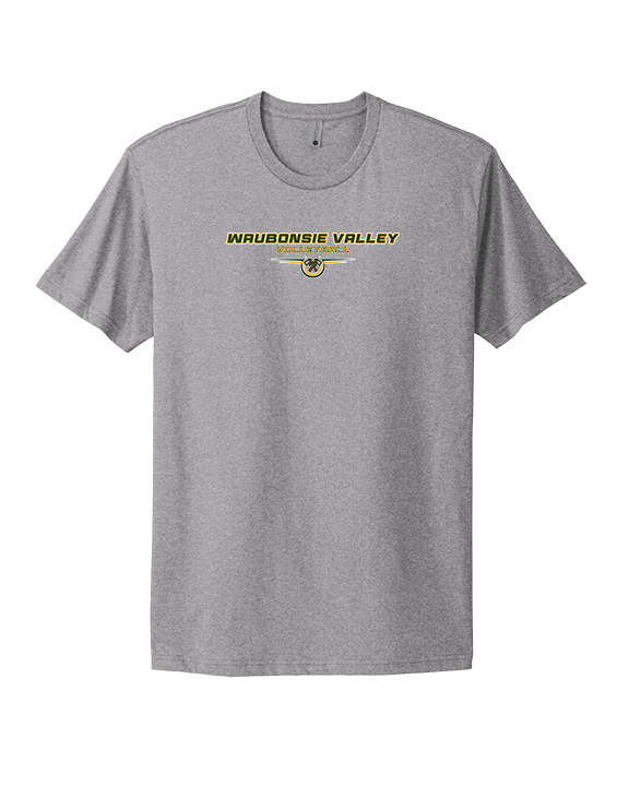 Waubonsie Valley HS Boys Volleyball Design - Mens Select Cotton T-Shirt