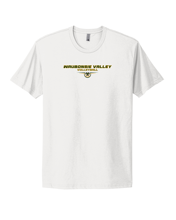 Waubonsie Valley HS Boys Volleyball Design - Mens Select Cotton T-Shirt