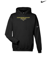 Waubonsie Valley HS Boys Volleyball Design - Nike Club Fleece Hoodie