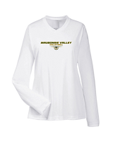 Waubonsie Valley HS Boys Volleyball Design - Womens Performance Longsleeve