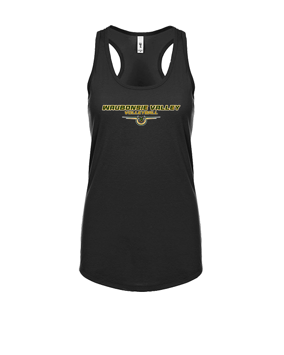 Waubonsie Valley HS Boys Volleyball Design - Womens Tank Top