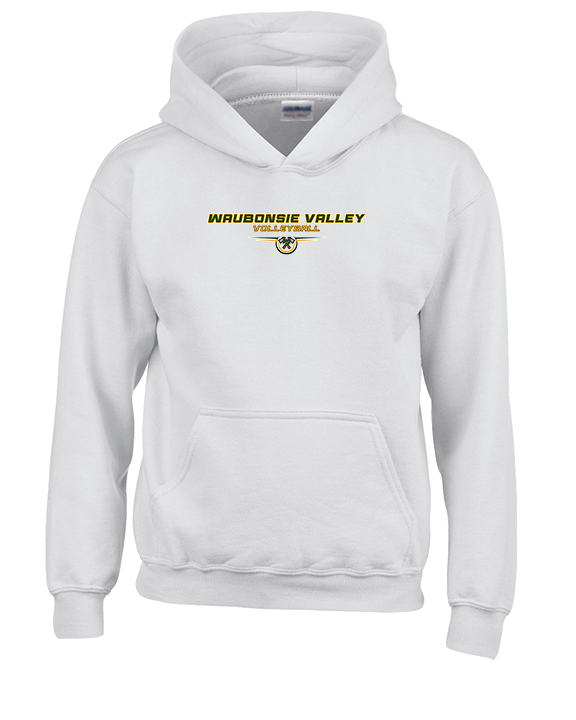 Waubonsie Valley HS Boys Volleyball Design - Youth Hoodie