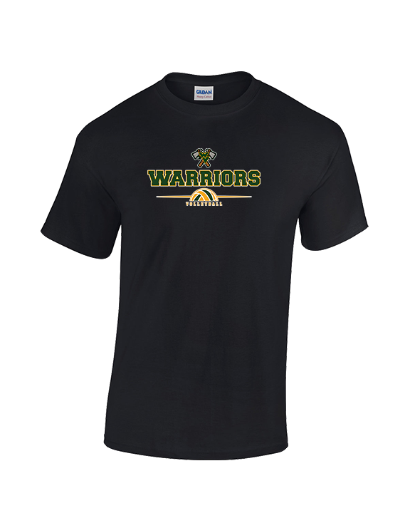 Waubonsie Valley HS Boys Volleyball Half Vball - Cotton T-Shirt