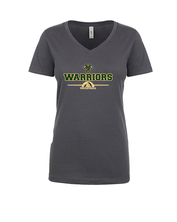 Waubonsie Valley HS Boys Volleyball Half Vball - Womens Vneck