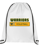 Waubonsie Valley HS Boys Volleyball Pennant - Drawstring Bag