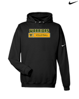 Waubonsie Valley HS Boys Volleyball Pennant - Nike Club Fleece Hoodie