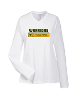 Waubonsie Valley HS Boys Volleyball Pennant - Womens Performance Longsleeve