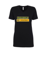 Waubonsie Valley HS Boys Volleyball Pennant - Womens Vneck