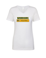 Waubonsie Valley HS Boys Volleyball Pennant - Womens Vneck